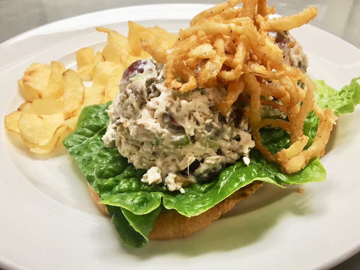 Chicken salad sandwich at Bailey’s Breakfast & Lunch in Omaha