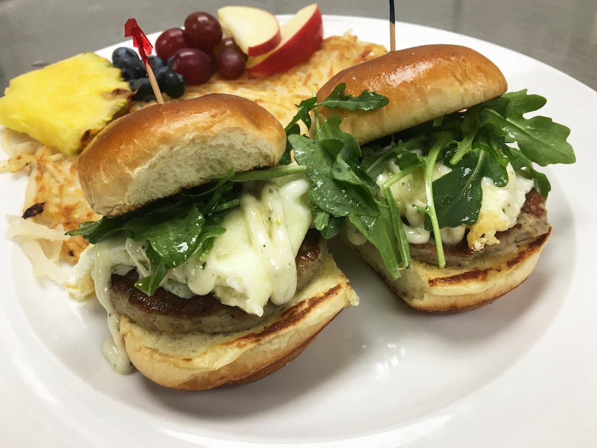 Breakfast sliders breakfast special at Bailey's Breakfast & Lunch in Omaha