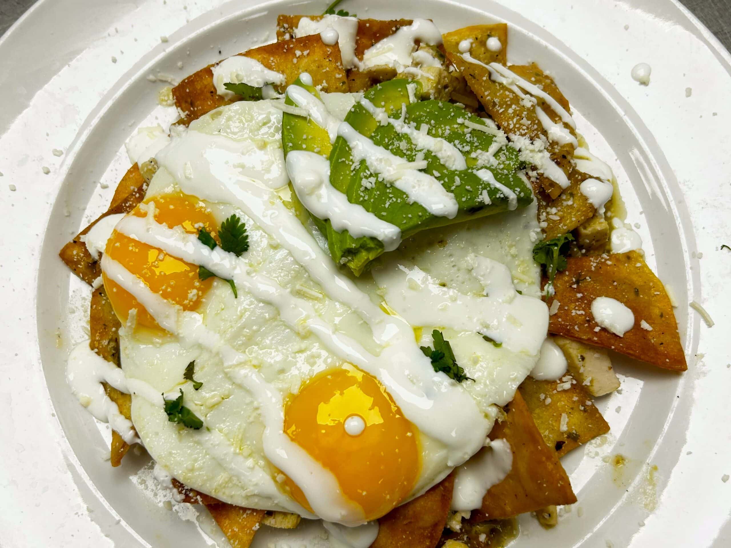 Volcanic eggs breakfast special at Bailey's Breakfast & Lunch in Omaha