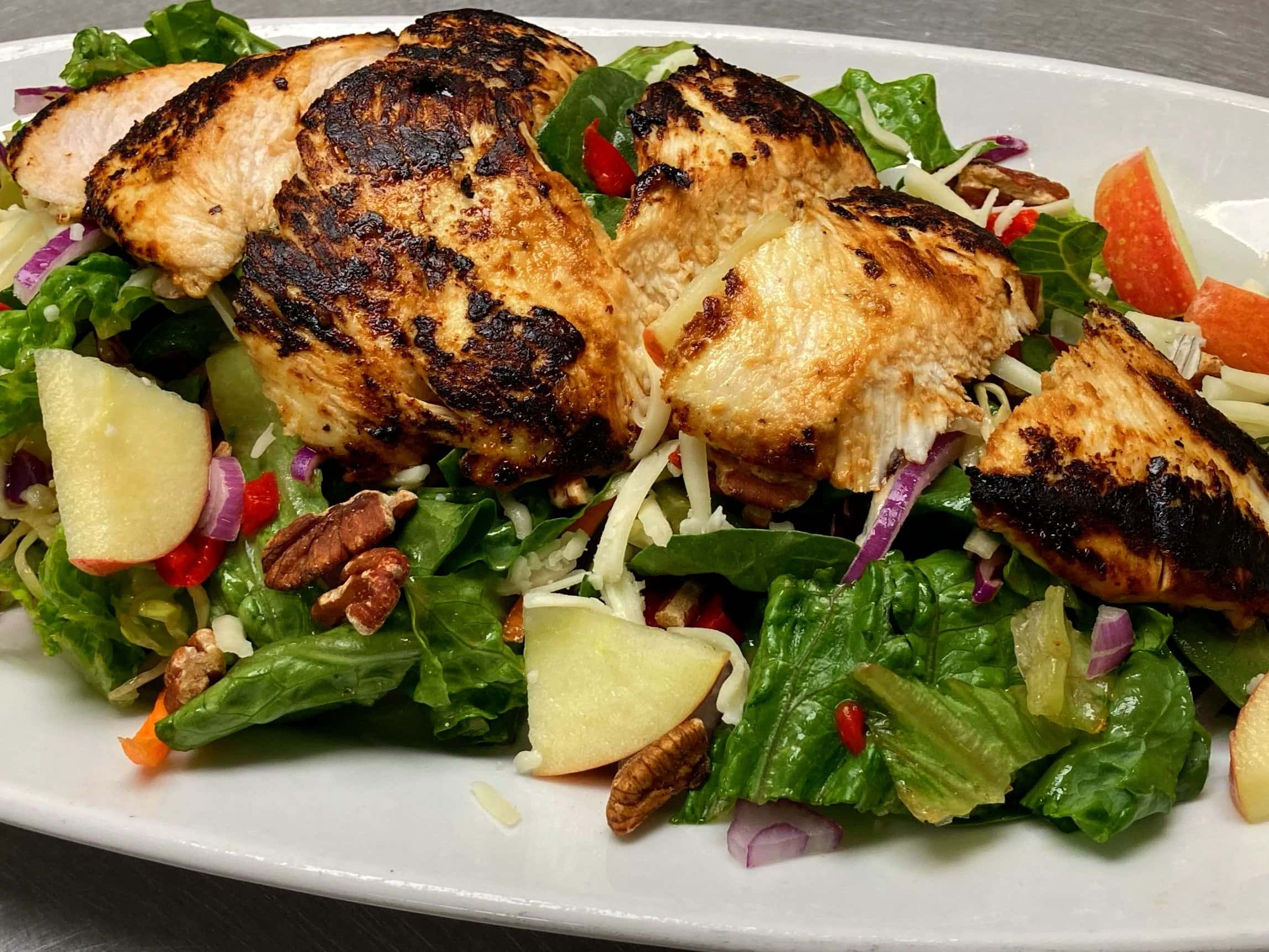 Apple walnut salad lunch special at Bailey's Breakfast & Lunch in Omaha