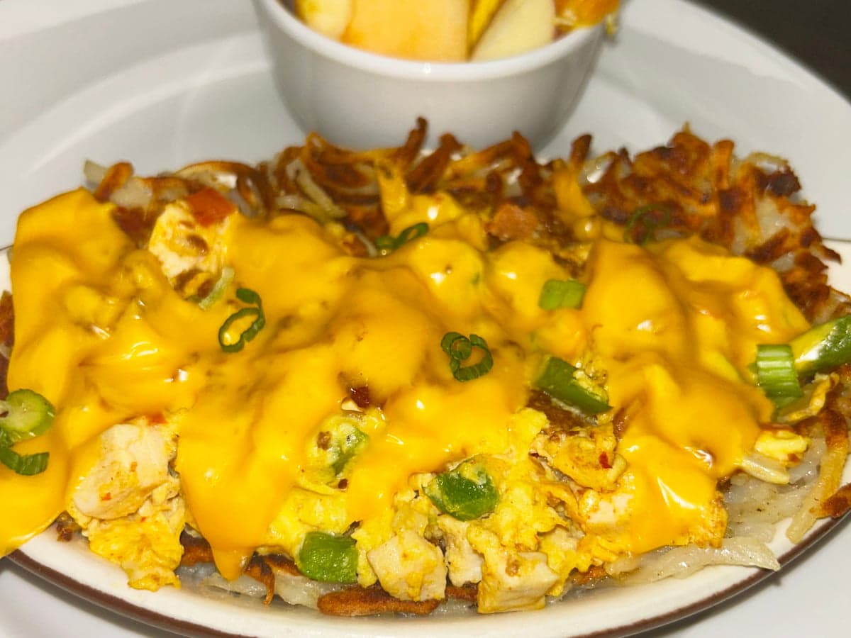 Farmer's hash breakfast special at Bailey's Breakfast & Lunch in Omaha