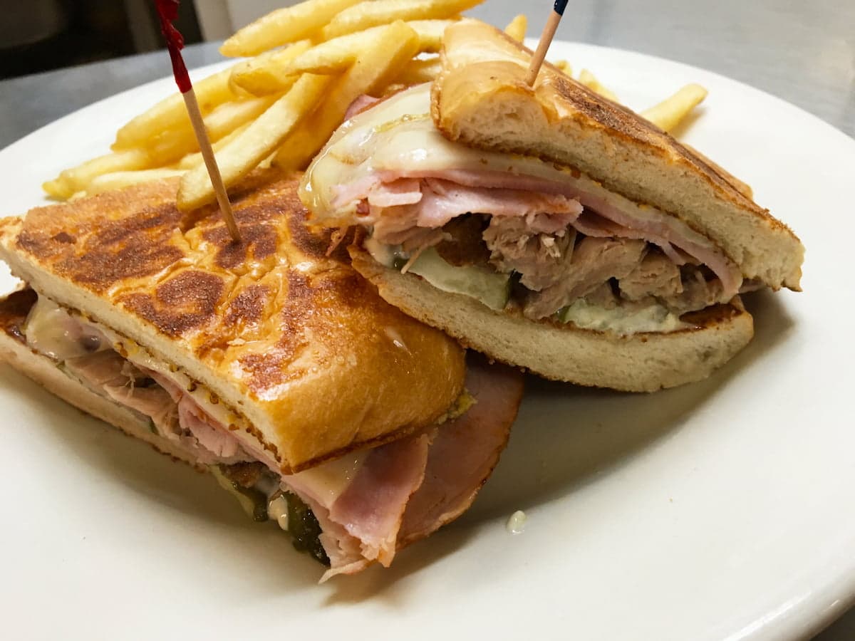 Cuban sandwich lunch special at Bailey's Breakfast & Lunch in Omaha
