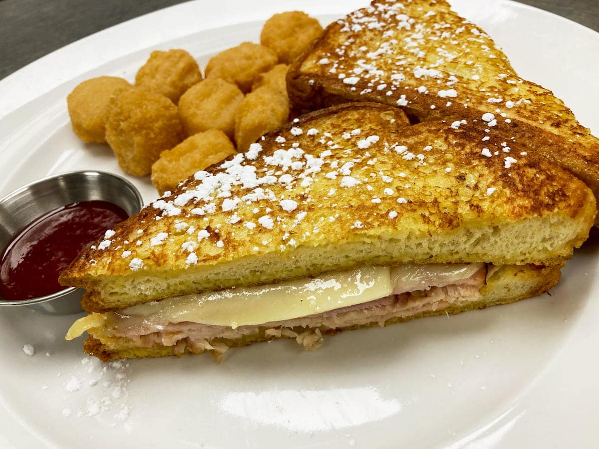 Monte cristo breakfast special at Bailey's Breakfast & Lunch in Omaha