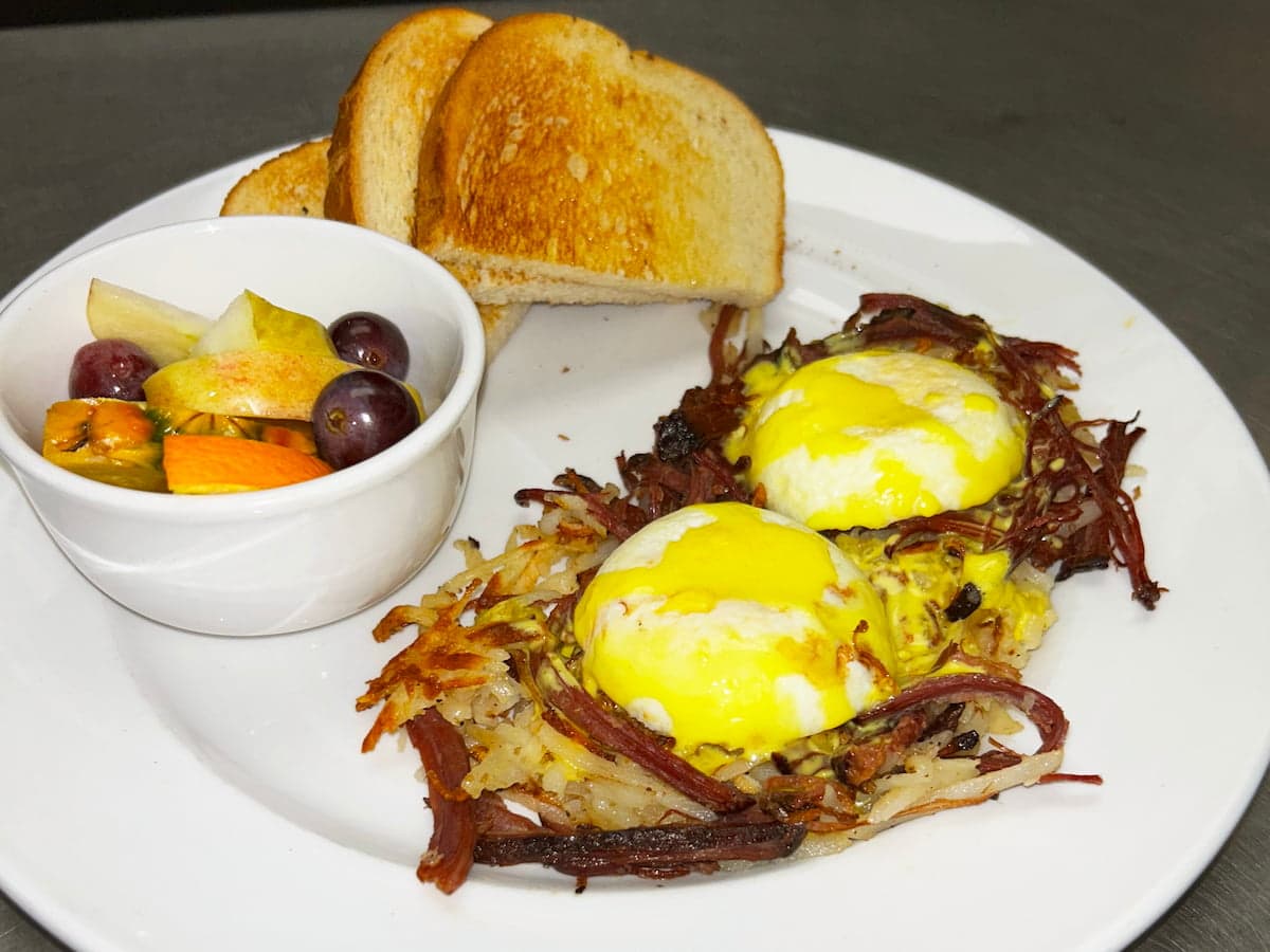 Omahash breakfast special at Bailey's Breakfast & Lunch in Omaha