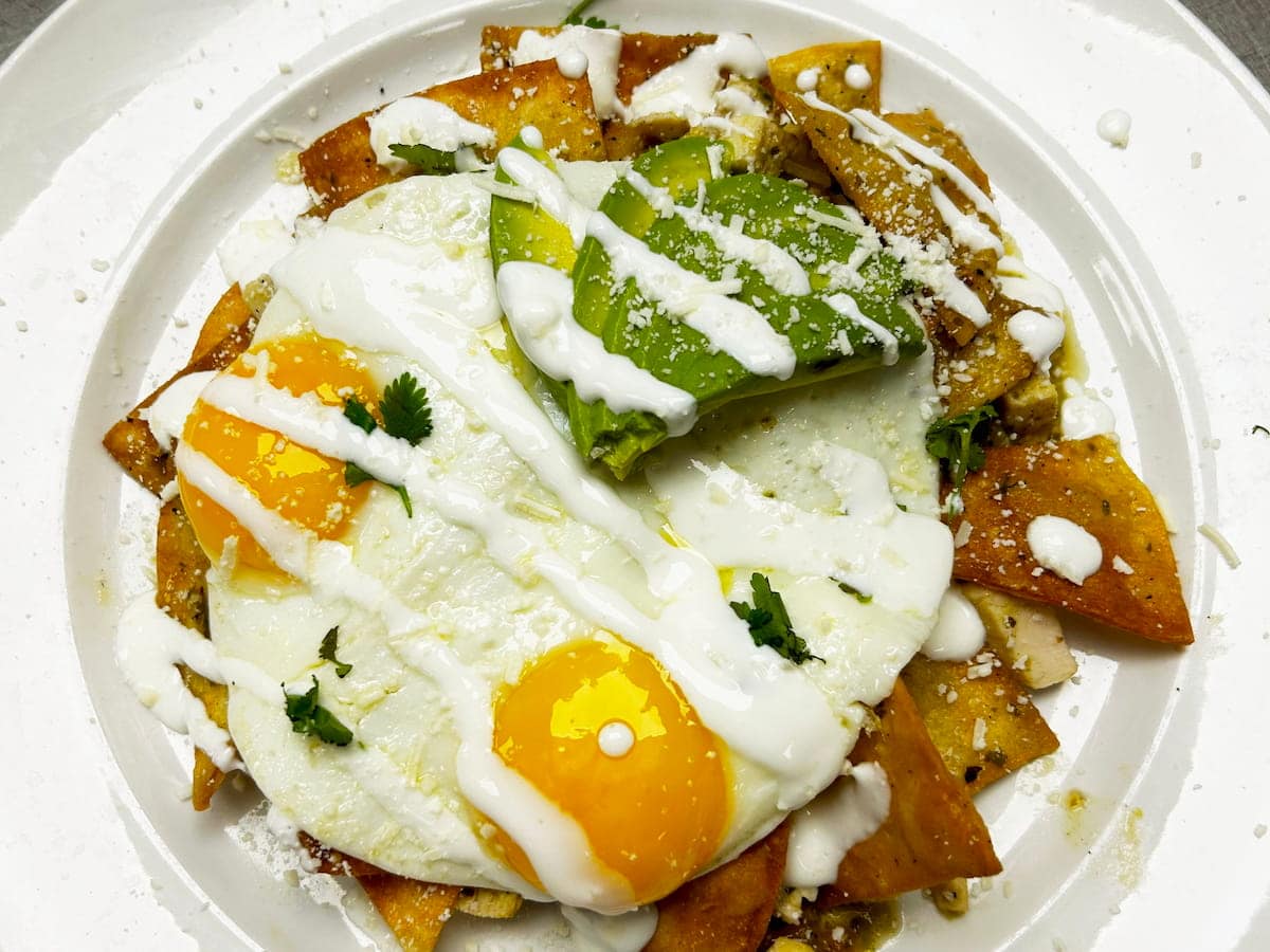 Volcanic eggs breakfast special at Bailey's Breakfast & Lunch in Omaha