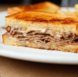 Prime Rib Melt at Bailey's in Omaha