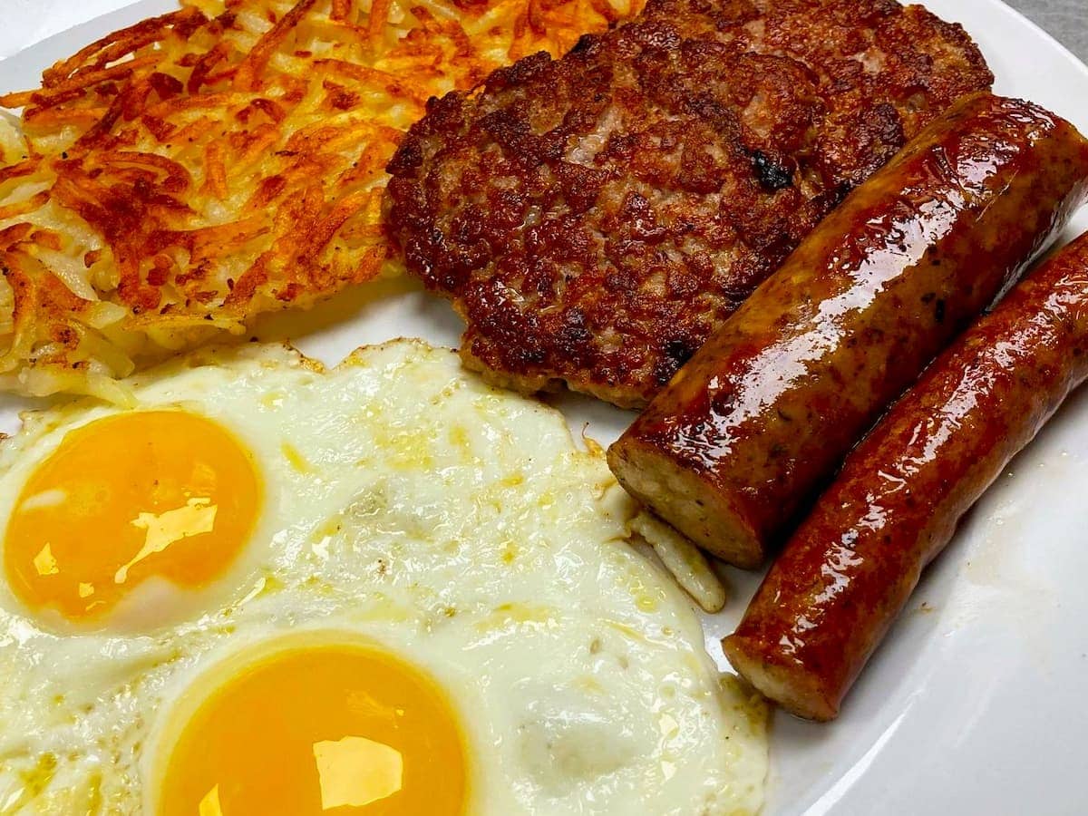 All american breakfast breakfast special at Bailey's Breakfast & Lunch in Omaha