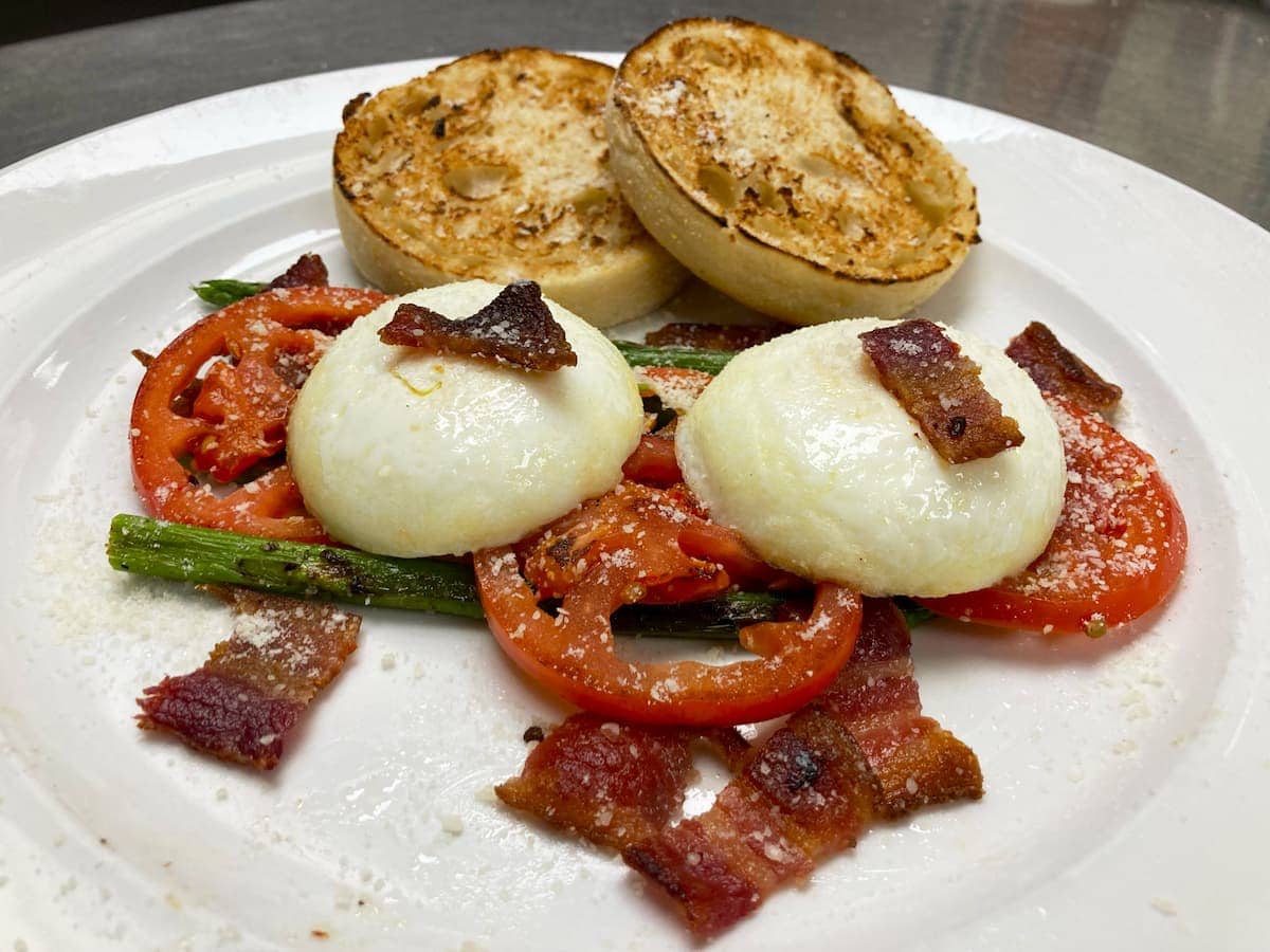 Vintner's Eggs breakfast special at Bailey's in Omaha